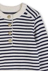 ZADIG & VOLTAIRE ZADIG&VOLTAIRE Pull blauw/wit gestreept