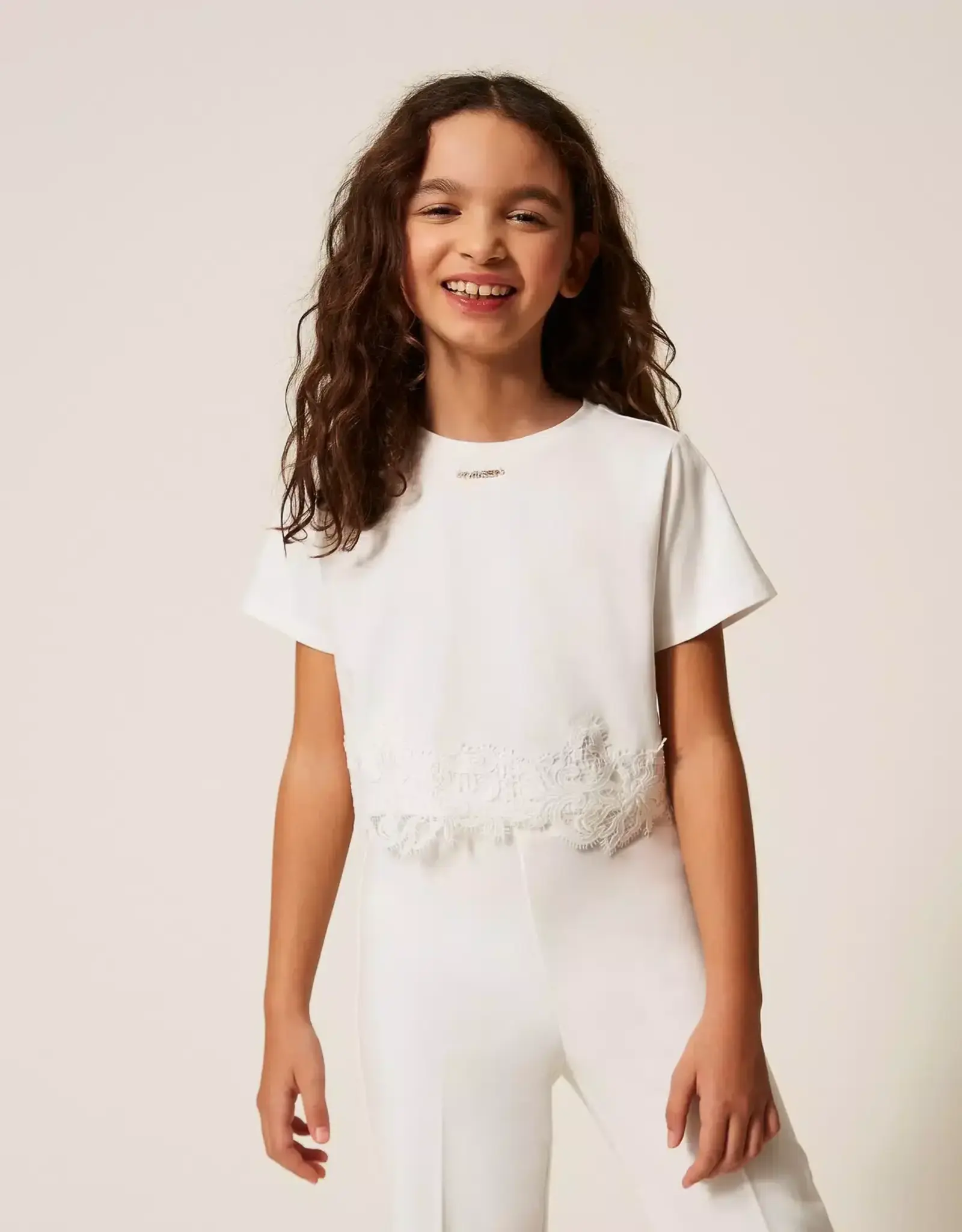 TWIN SET TWIN SET T-shirt off white GJ2090