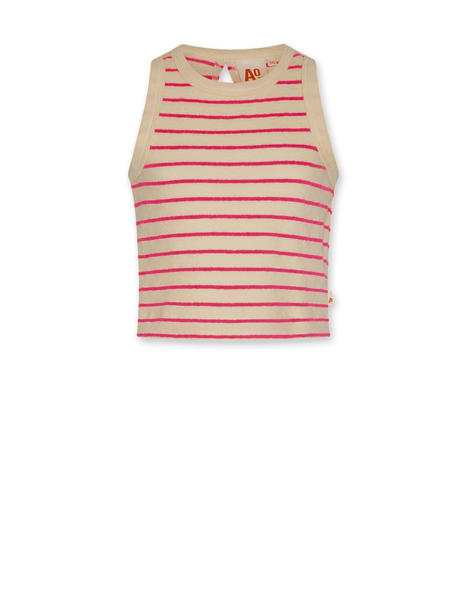 AMERICAN OUTFITTERS Ao76 Melli t-shirt stripe pink