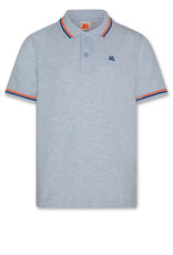 AMERICAN OUTFITTERS Ao76 Carter polo logo OL heather light blue