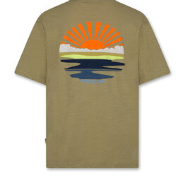 AMERICAN OUTFITTERS Ao76 Silas t-shirt sunset thyme