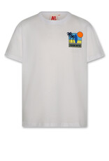 AMERICAN OUTFITTERS Ao76 Mat t-shirt Palms white