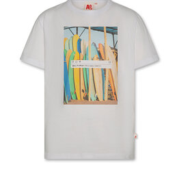 AMERICAN OUTFITTERS Ao76 Mat t-shirt surfboards white