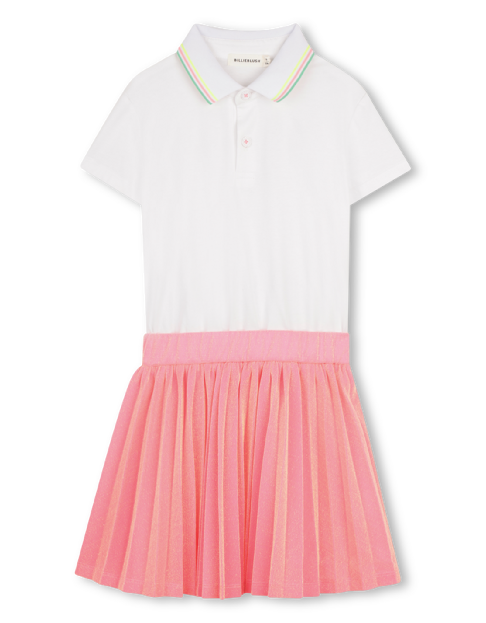 BILLIEBLUSH BILLIEBLUSH Polokleedje  fuchsia/wit