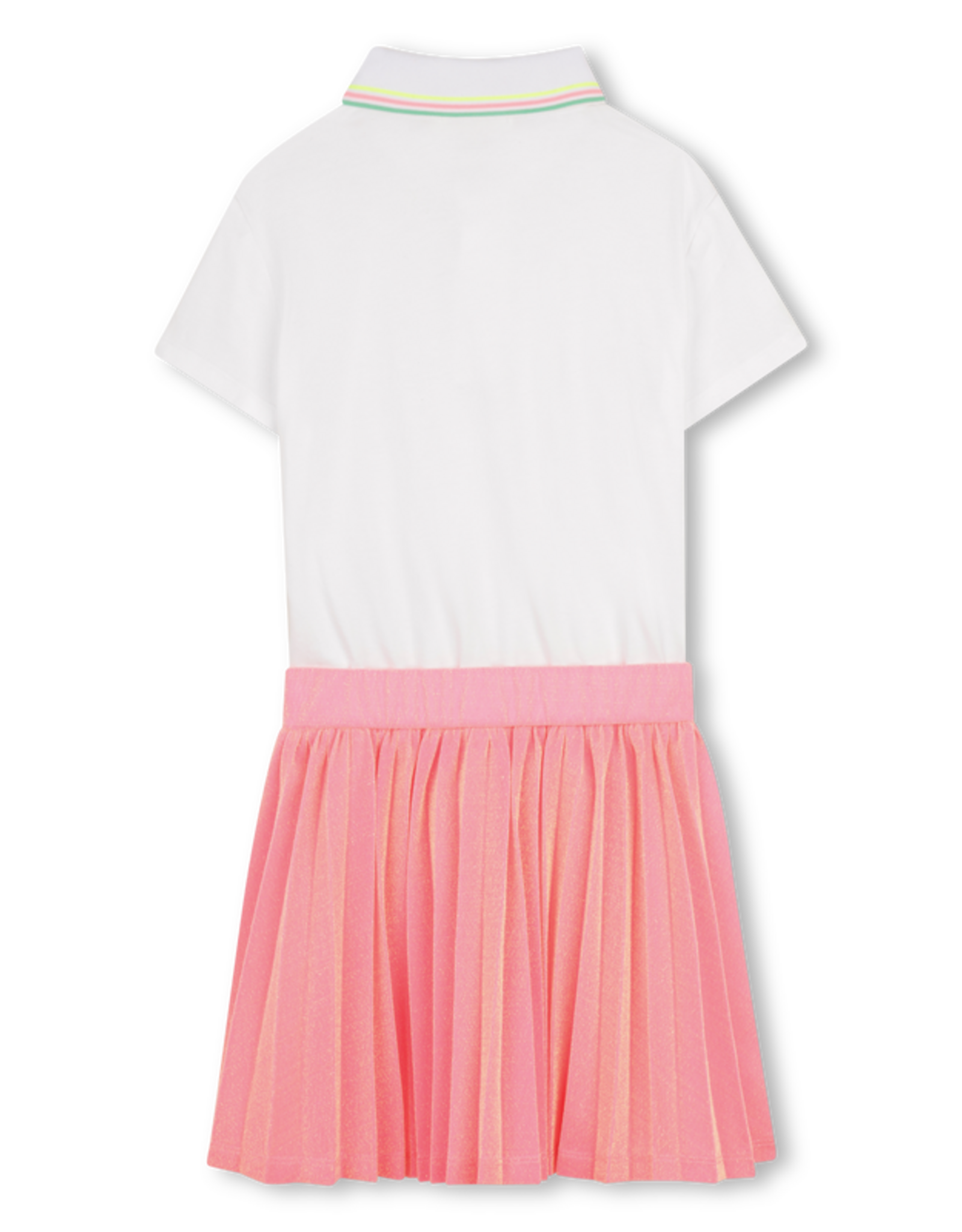 BILLIEBLUSH BILLIEBLUSH Polokleedje  fuchsia/wit