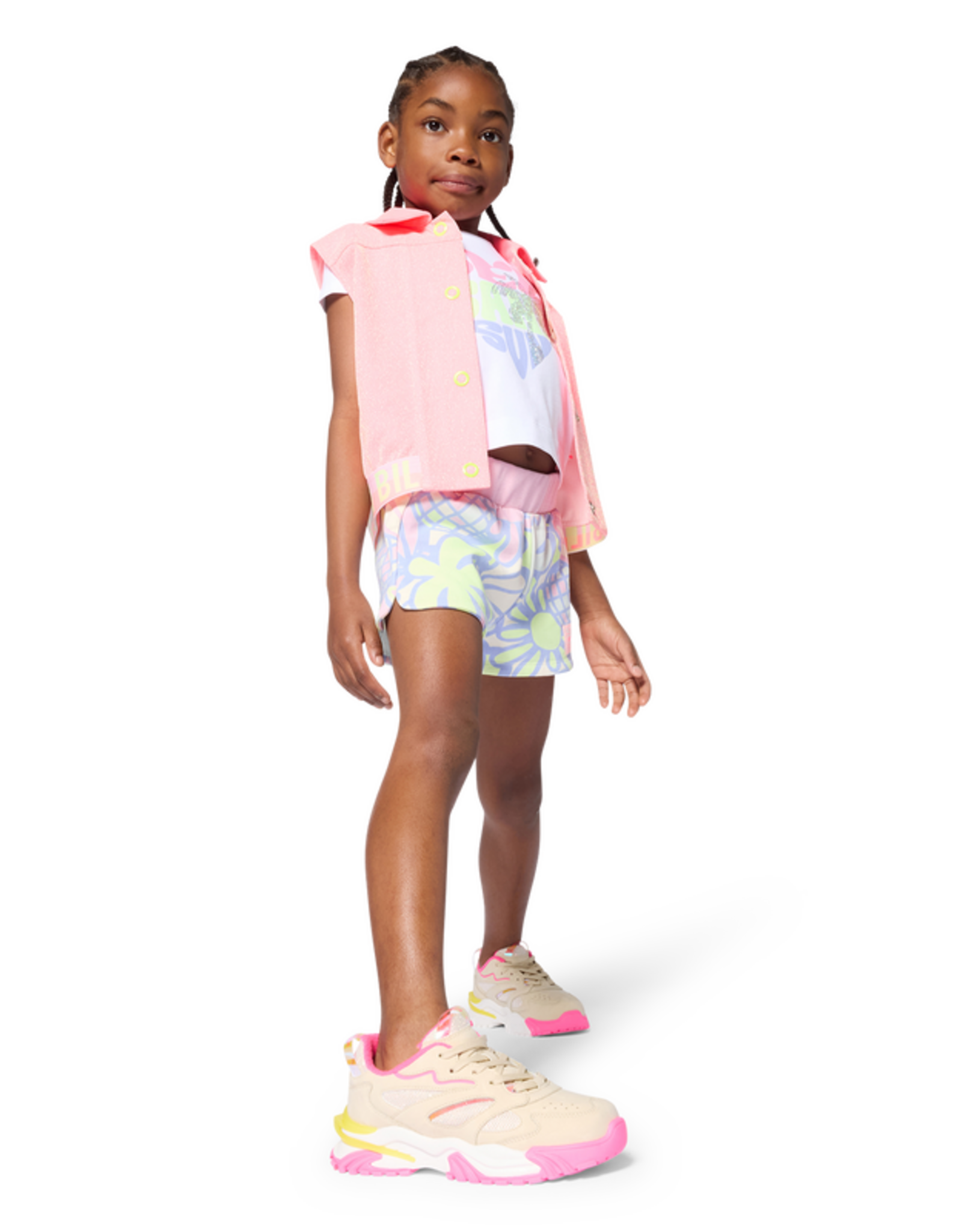 BILLIEBLUSH BILLIEBLUSH Jasje zonder mouwen fuchsia