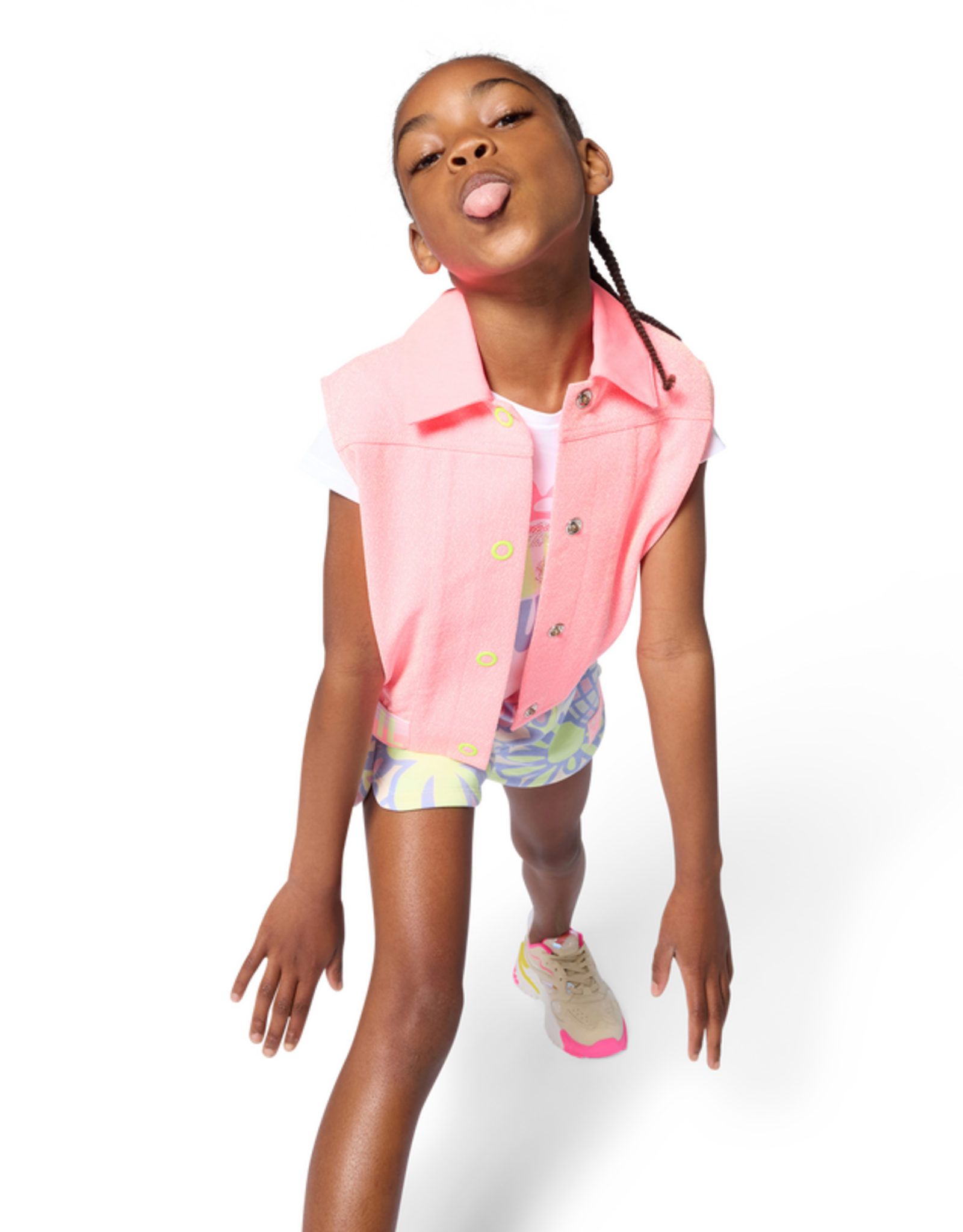 BILLIEBLUSH BILLIEBLUSH Jasje zonder mouwen fuchsia