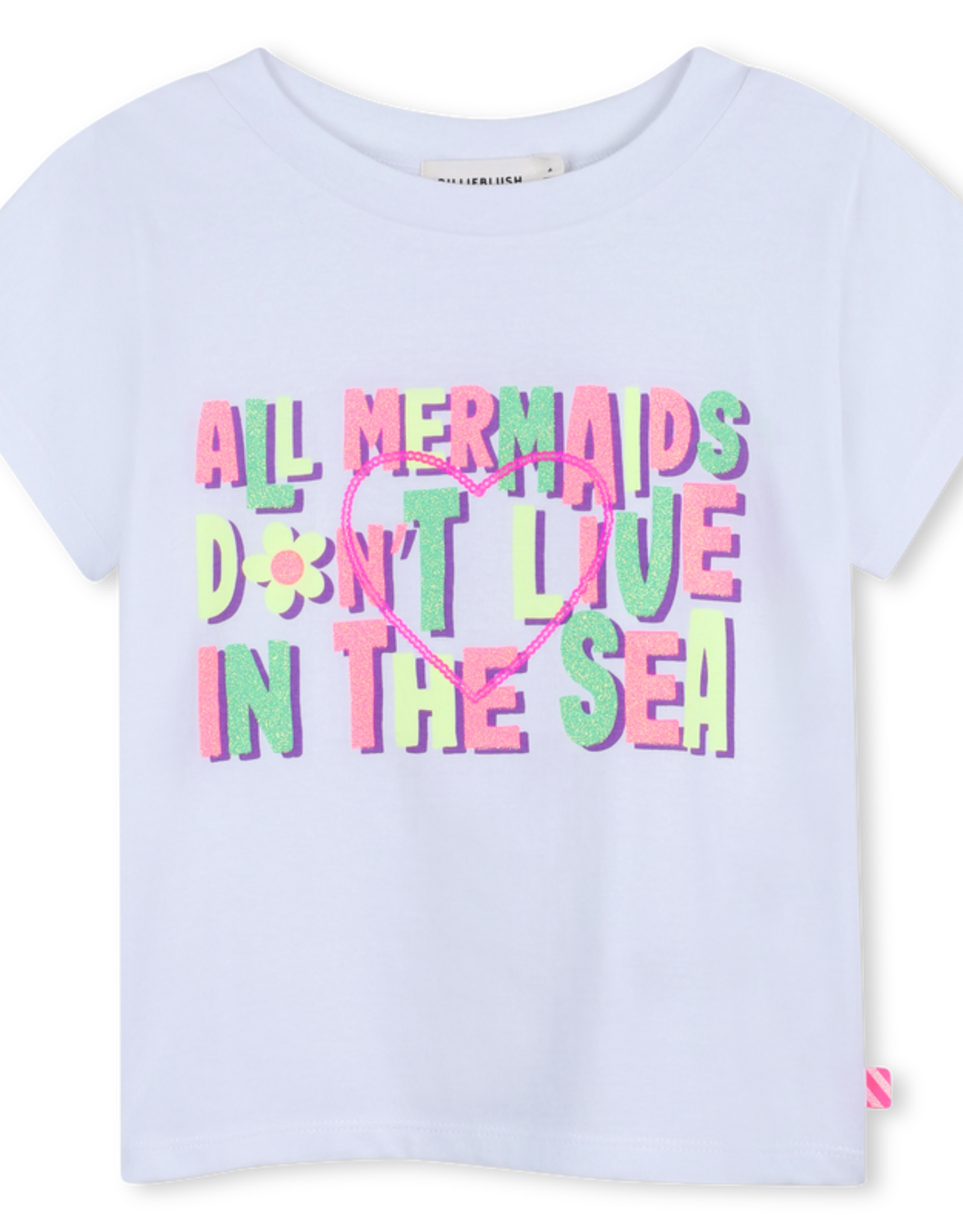 BILLIEBLUSH BILLIEBLUSH T-shirt mermaid wit