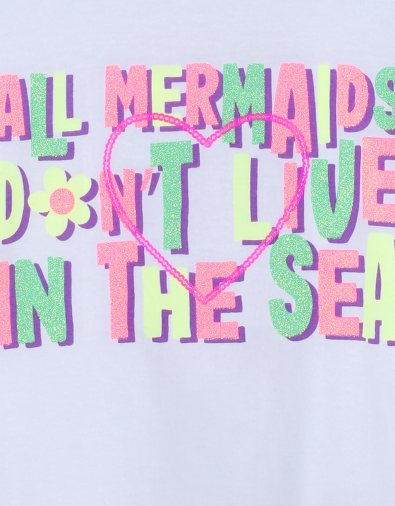 BILLIEBLUSH BILLIEBLUSH T-shirt mermaid wit