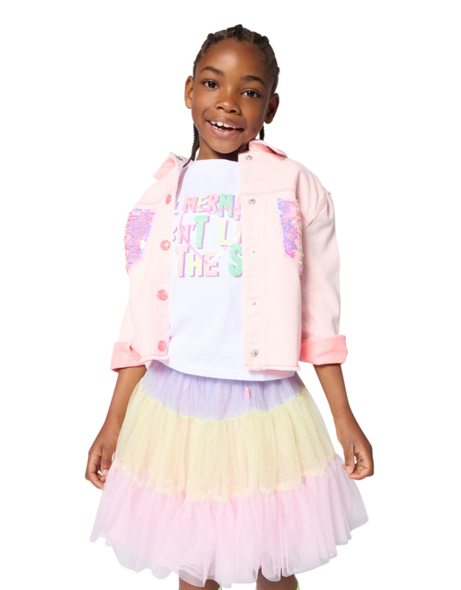 BILLIEBLUSH BILLIEBLUSH T-shirt mermaid wit