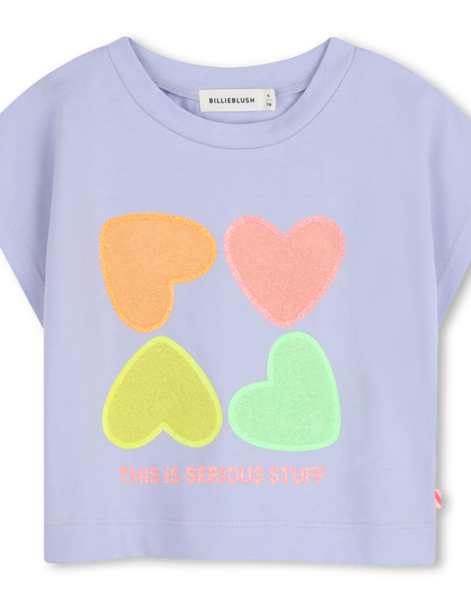 BILLIEBLUSH BILLIEBLUSH T-shirt engel blauw