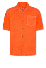 AMERICAN OUTFITTERS Ao76 Hawaiian shirt jean fluo orange