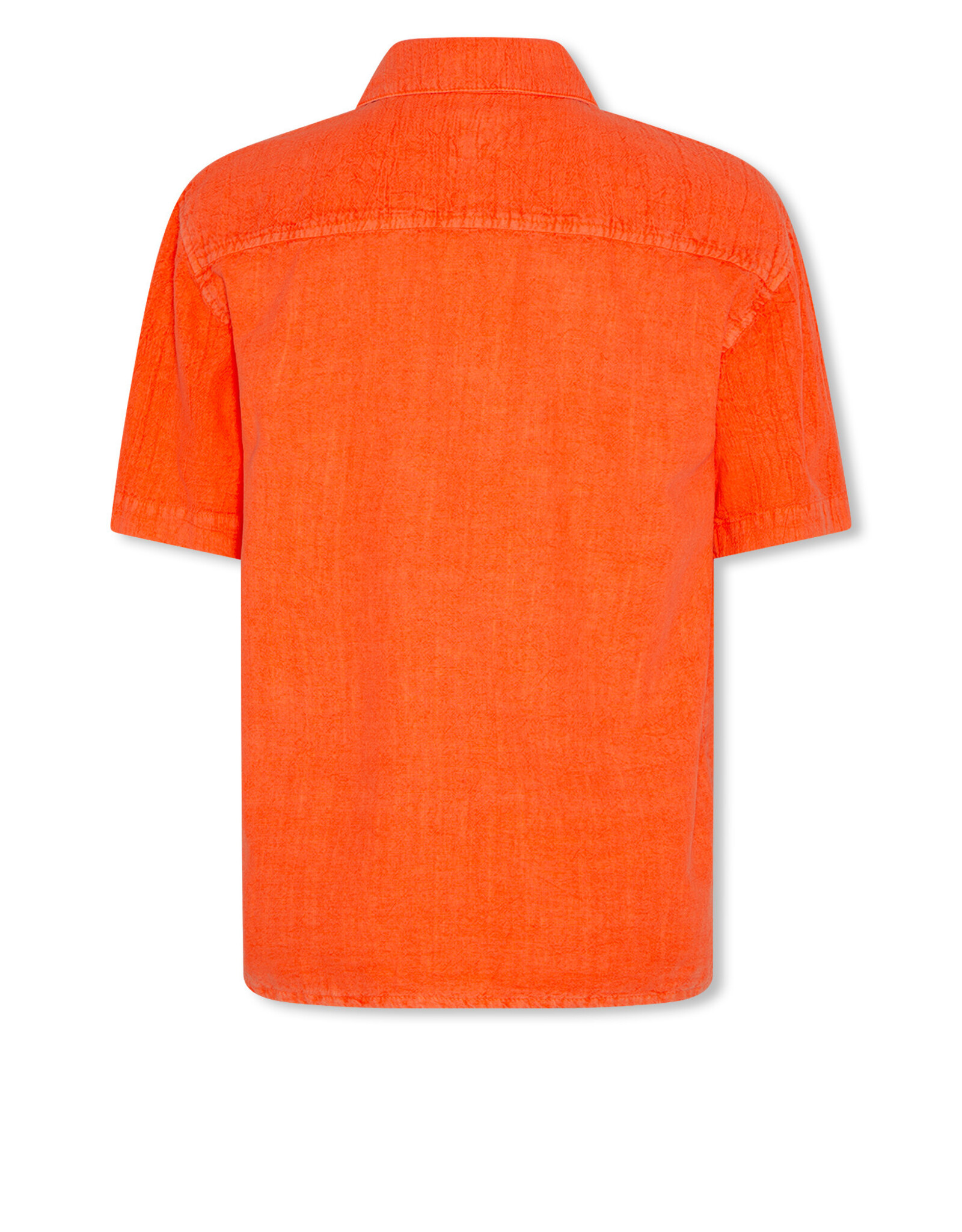 AMERICAN OUTFITTERS Ao76 Hawaiian shirt jean fluo orange