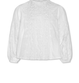 AMERICAN OUTFITTERS Ao76 Lia shirt jean vintage white