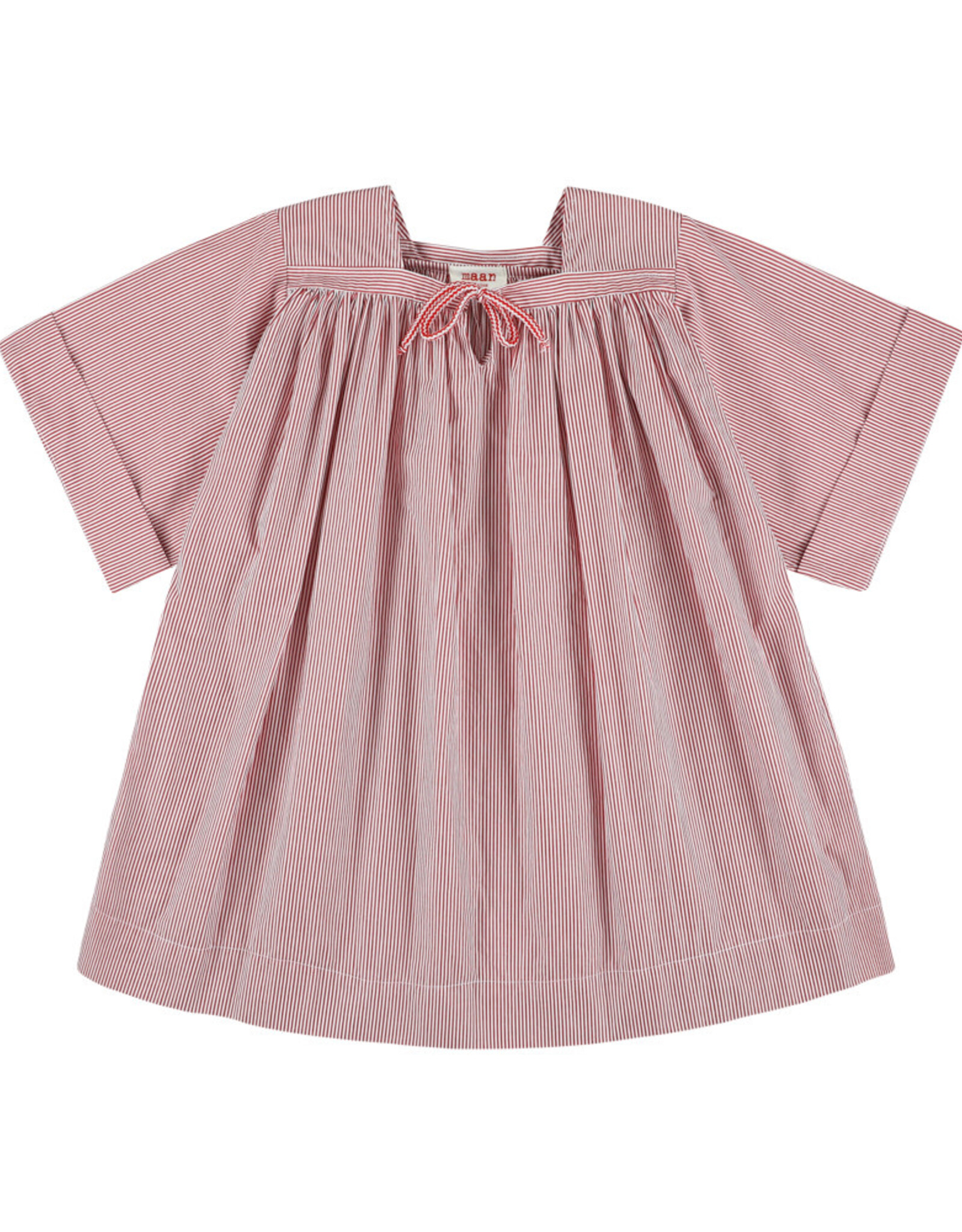 MAAN MAAN Milos dress red stripe