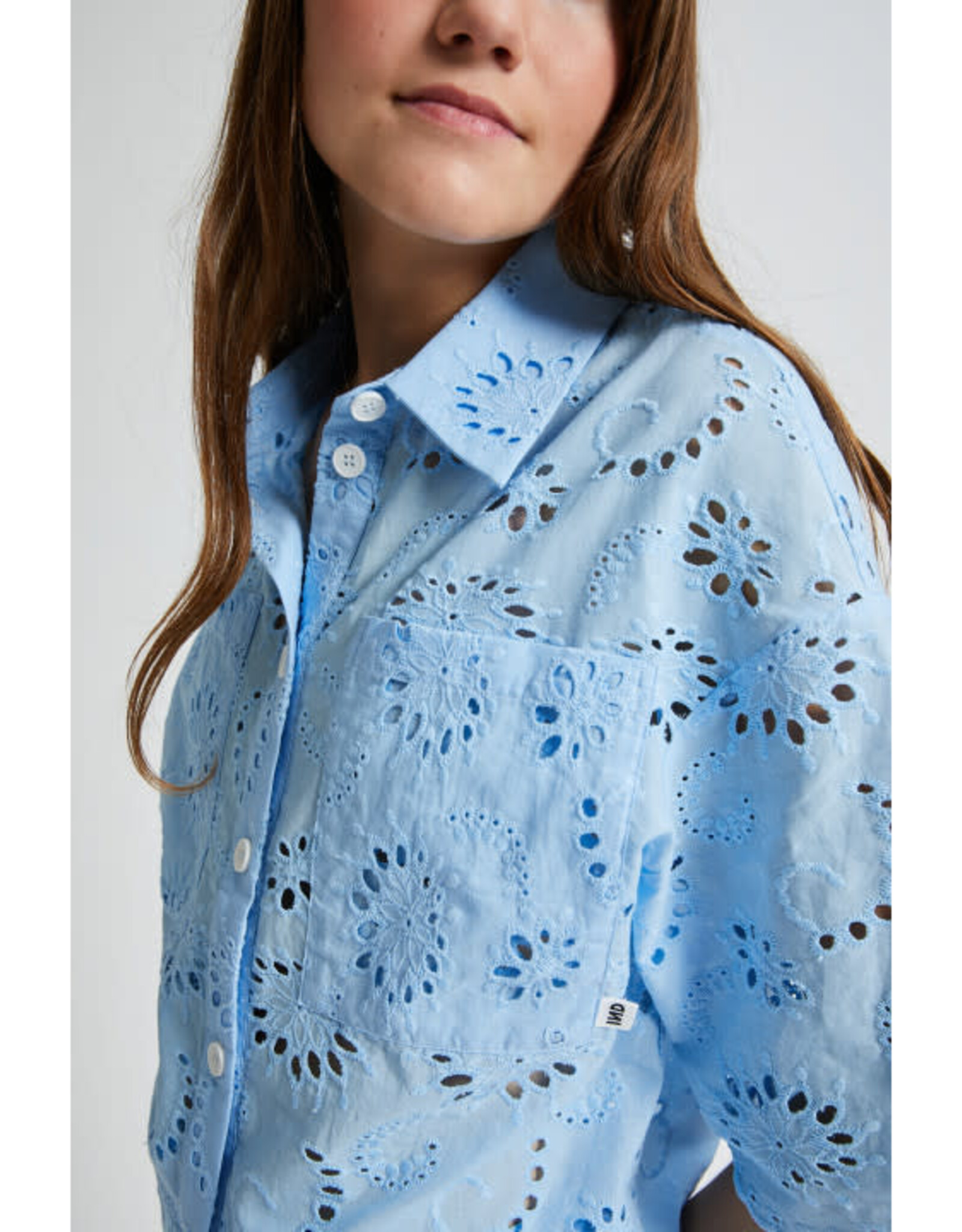 INDEE INDEE Valbelle shirt hydra blue