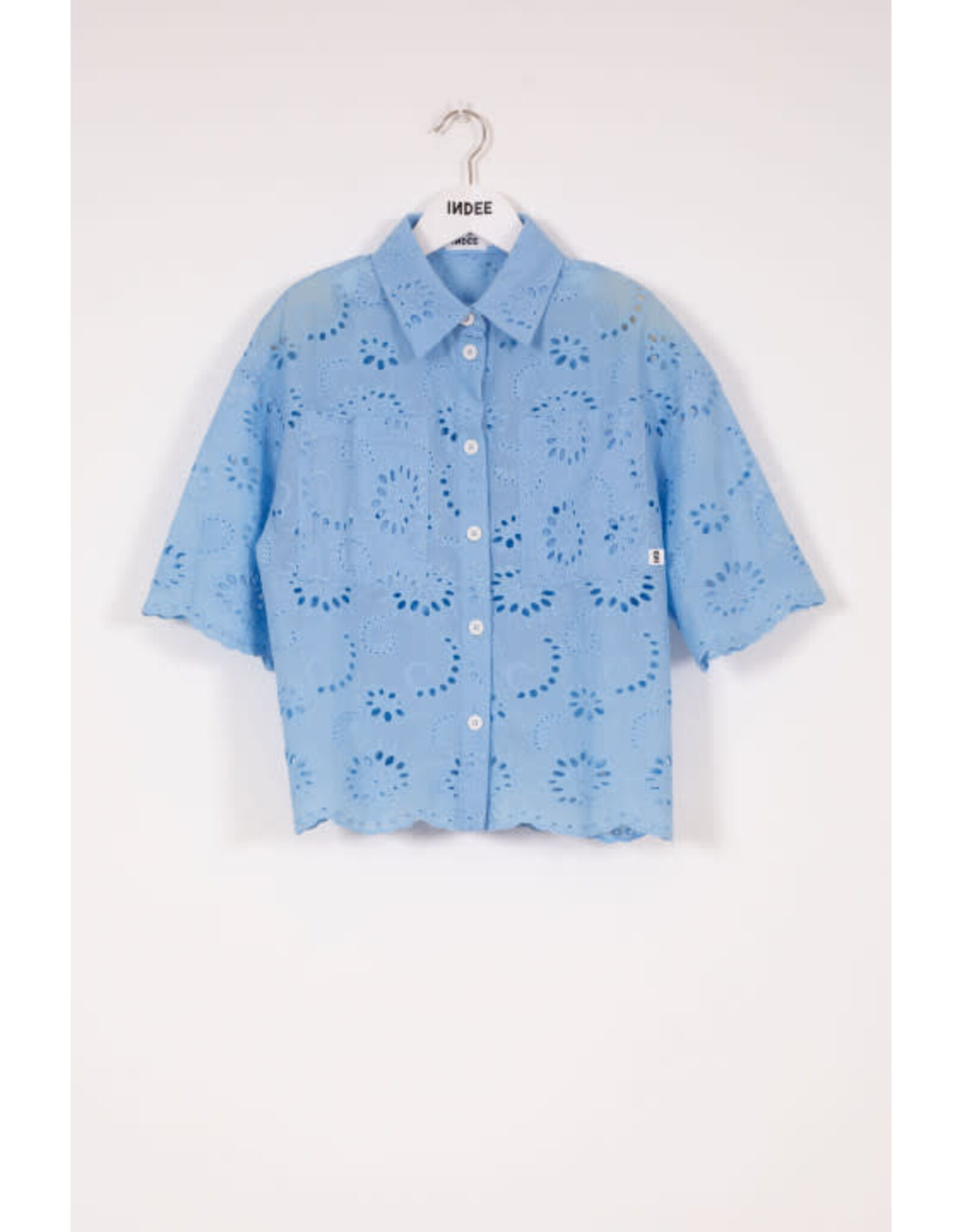INDEE INDEE Valbelle shirt hydra blue