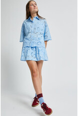 INDEE INDEE Valbelle shirt hydra blue