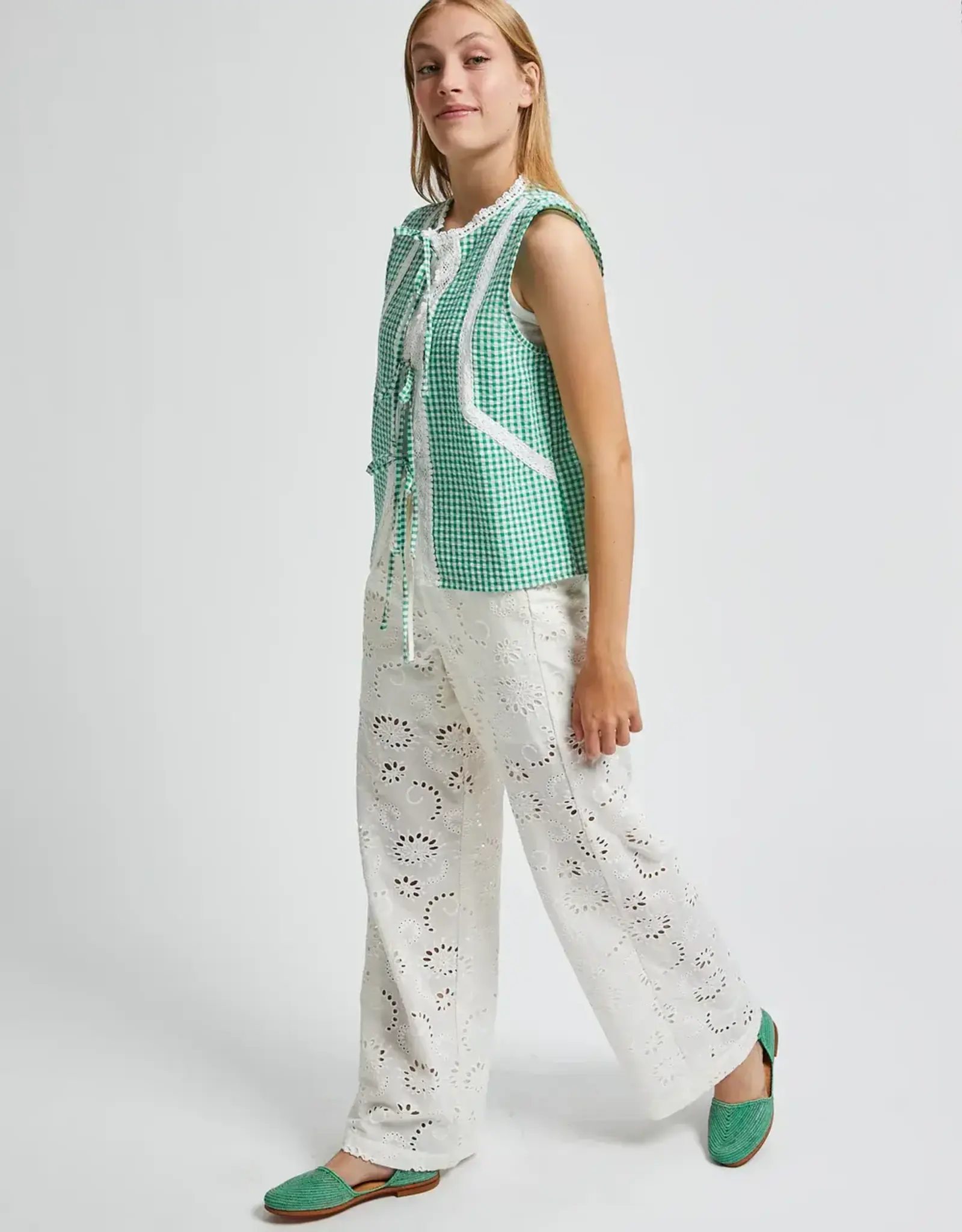 INDEE INDEE Vosges trousers off white