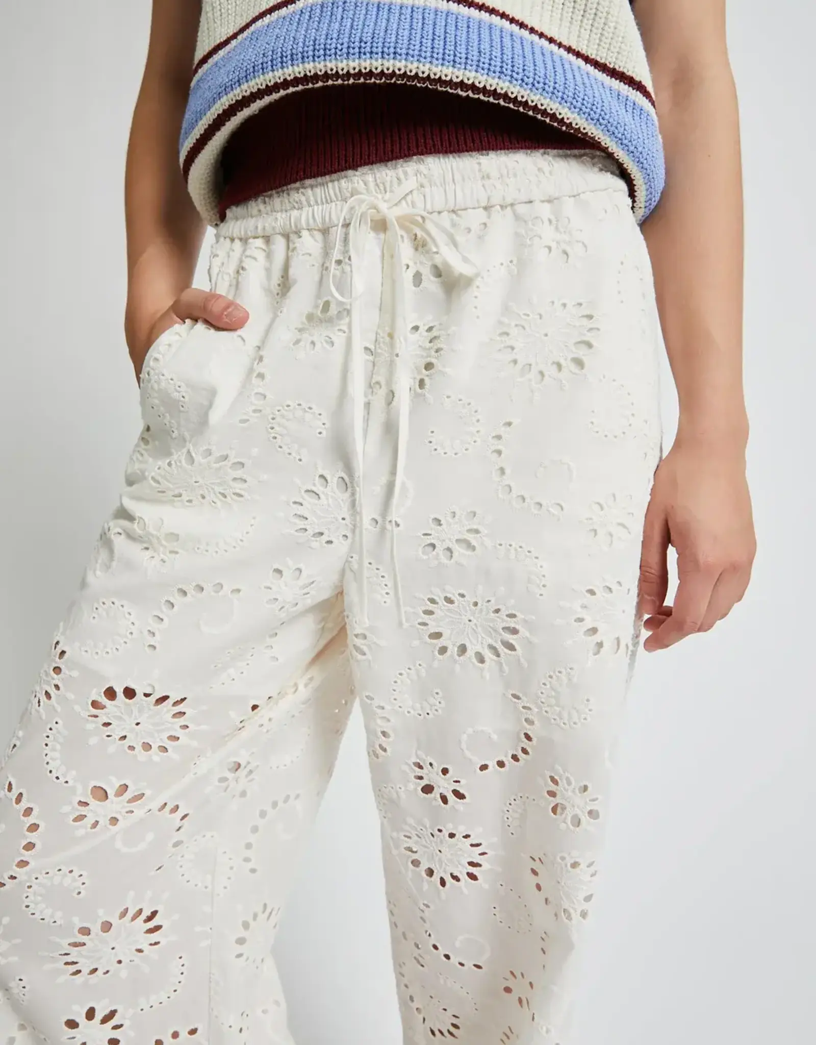 INDEE INDEE Vosges trousers off white