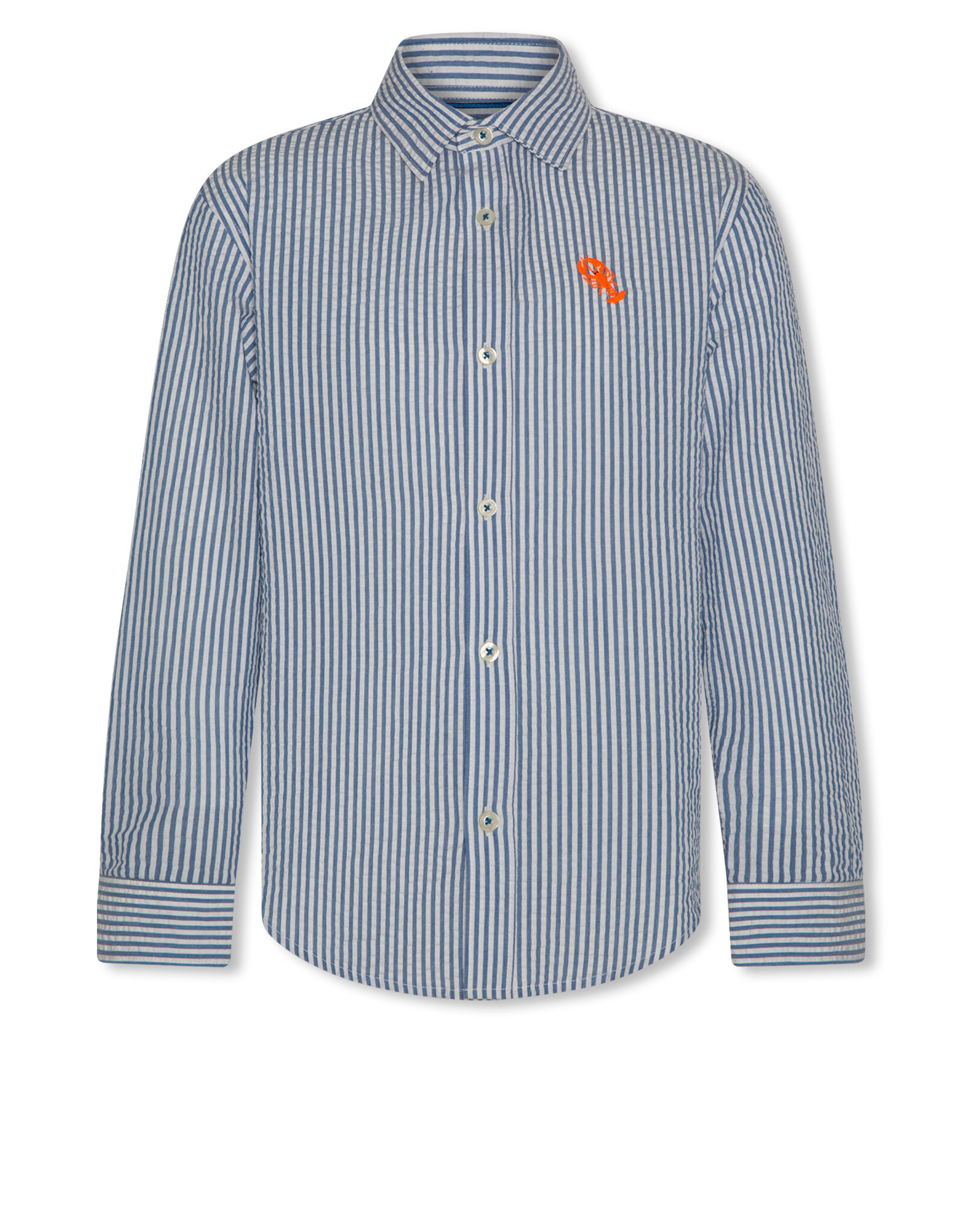 AMERICAN OUTFITTERS Ao76 Alan shirt lobster OL cobalt blue