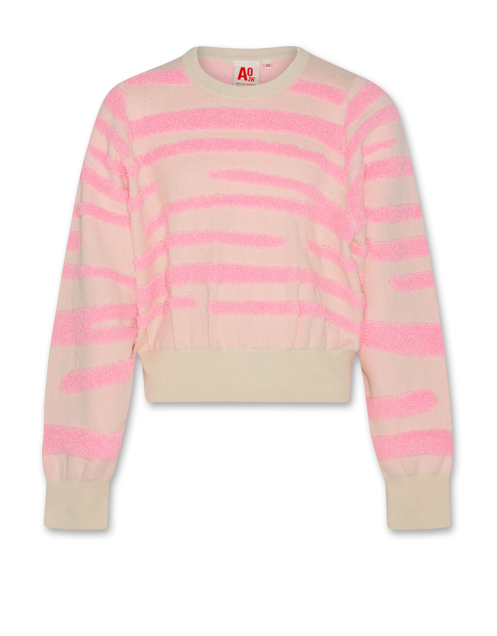 AMERICAN OUTFITTERS Ao76 Jess c-neck degrade fluo pink