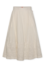 AMERICAN OUTFITTERS Ao76 Sara skirt jean vintage white