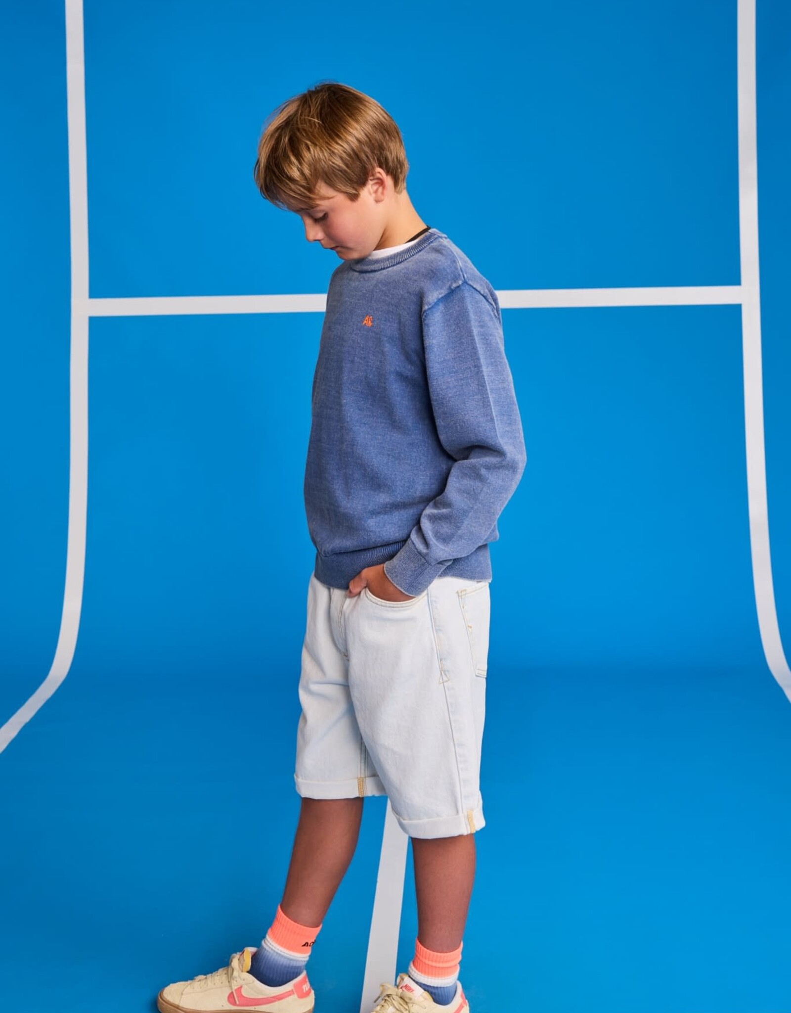 AMERICAN OUTFITTERS Ao76 Adamo shorts wash bleach