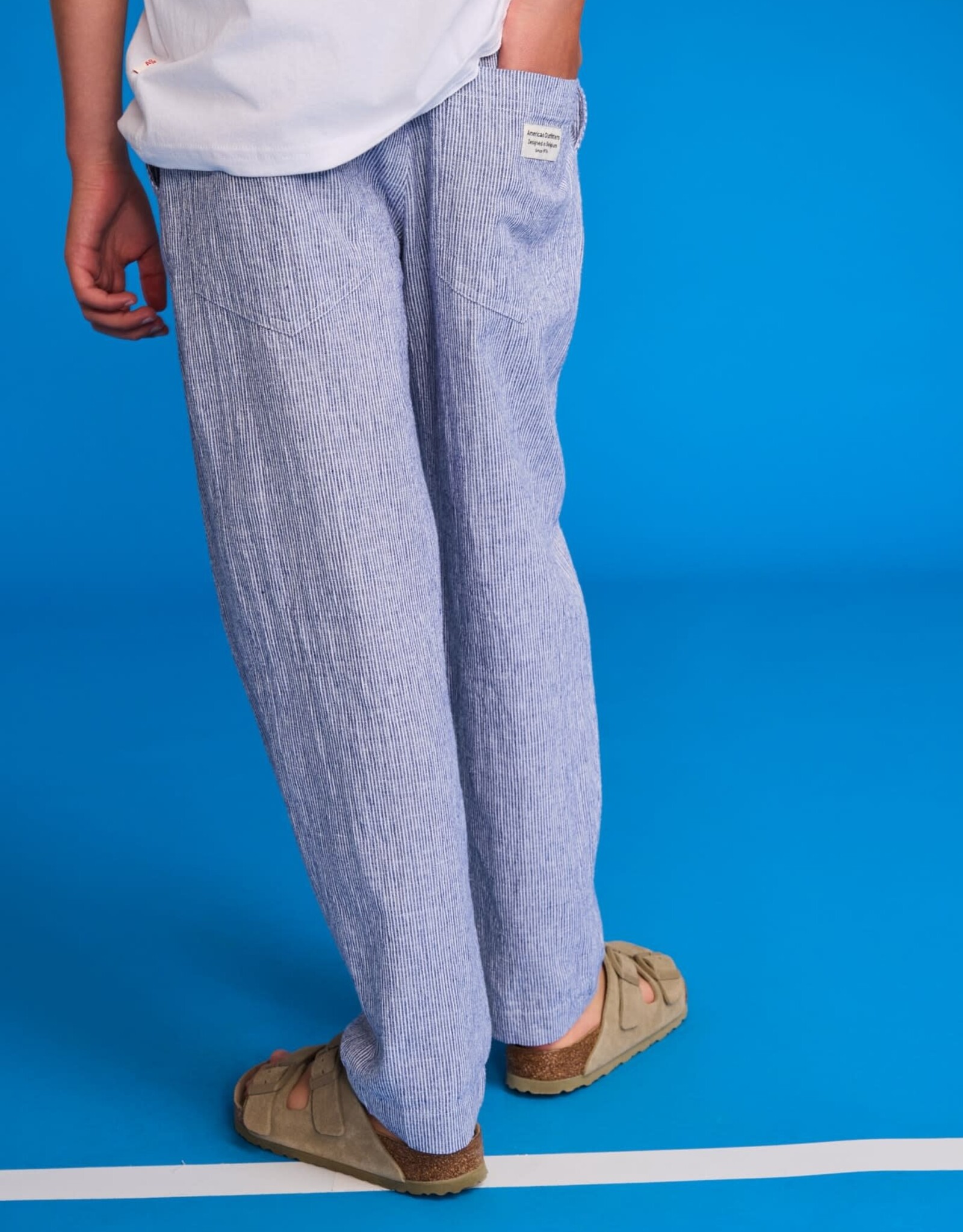 AMERICAN OUTFITTERS Ao76 Zach pants elijah cobalt blue