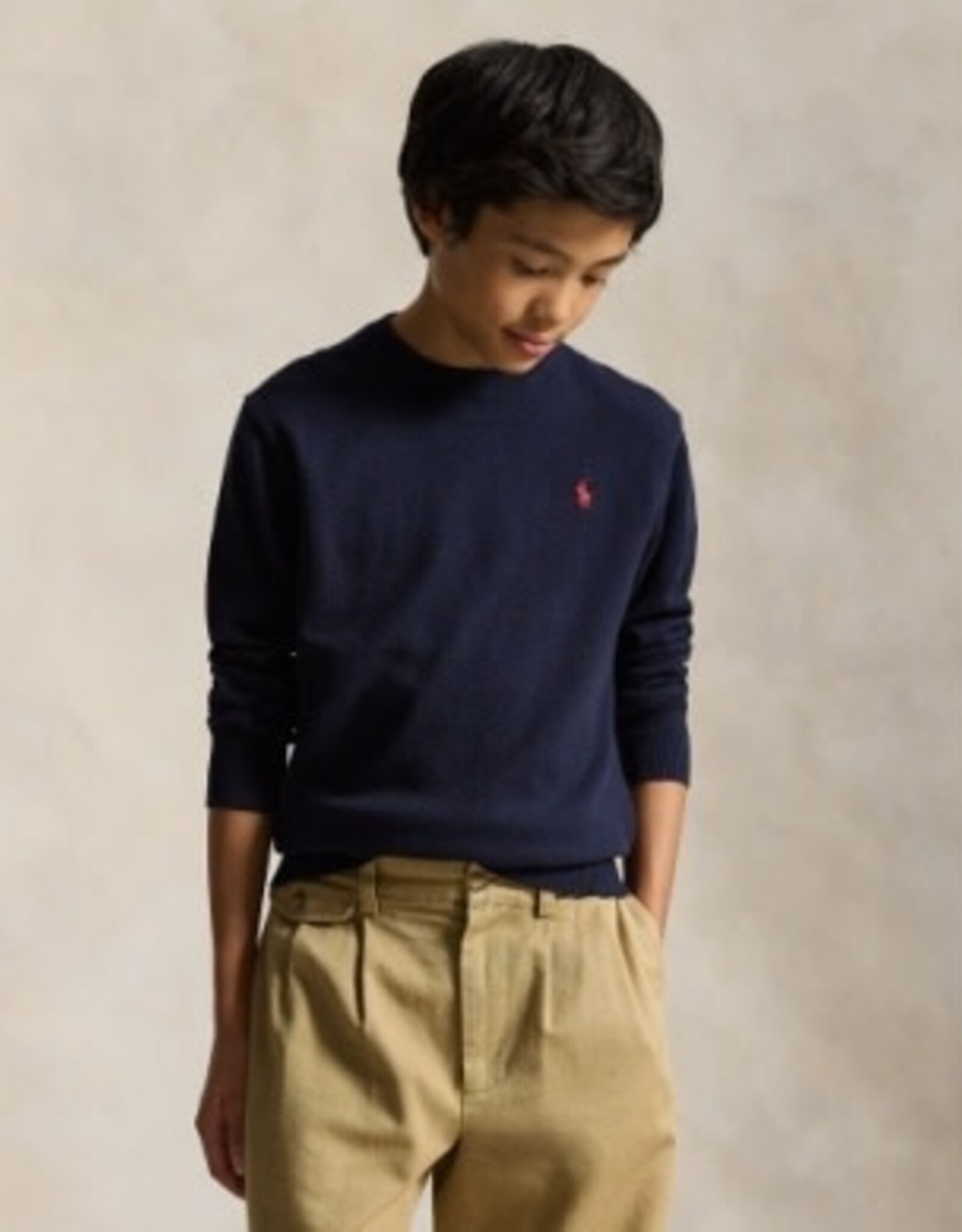 RALPH LAUREN RALPH LAUREN Pull katoen navy blauw