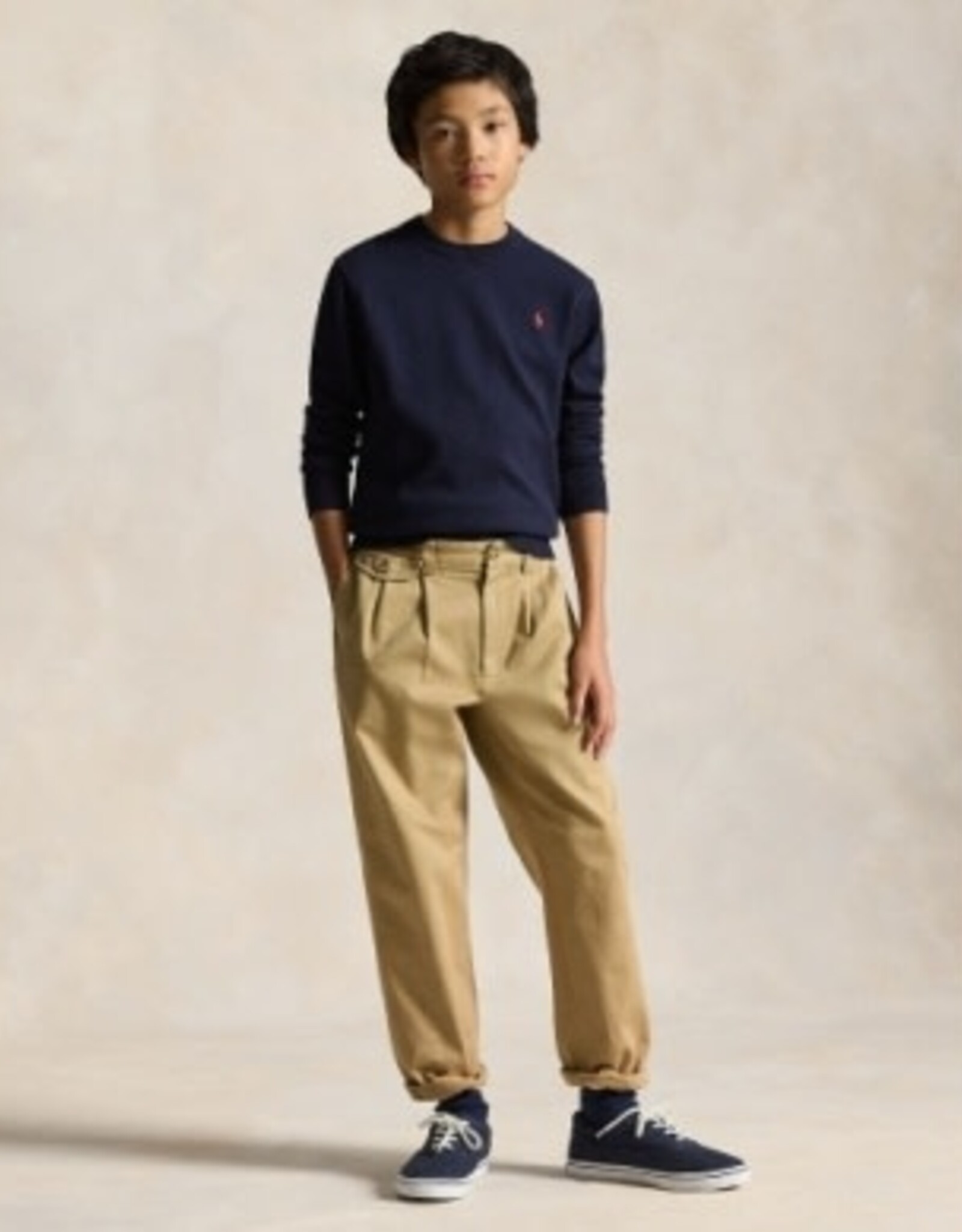 RALPH LAUREN RALPH LAUREN Pull katoen navy blauw