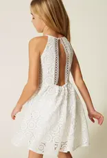 TWIN SET TWIN SET Kleed kant off white