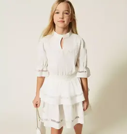 TWIN SET TWIN SET Kleed off white