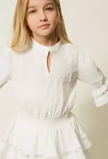 TWIN SET TWIN SET Kleed off white