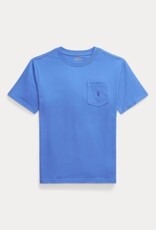 RALPH LAUREN RALPH LAUREN T-shirt met borstzakje blauw