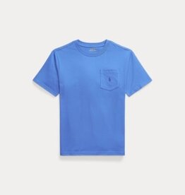 RALPH LAUREN RALPH LAUREN T-shirt met borstzakje blauw