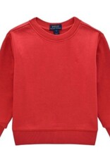 RALPH LAUREN RALPH LAUREN Sweater ronde col rood