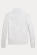 RALPH LAUREN RALPH LAUREN Pull kabel met rits offwhite