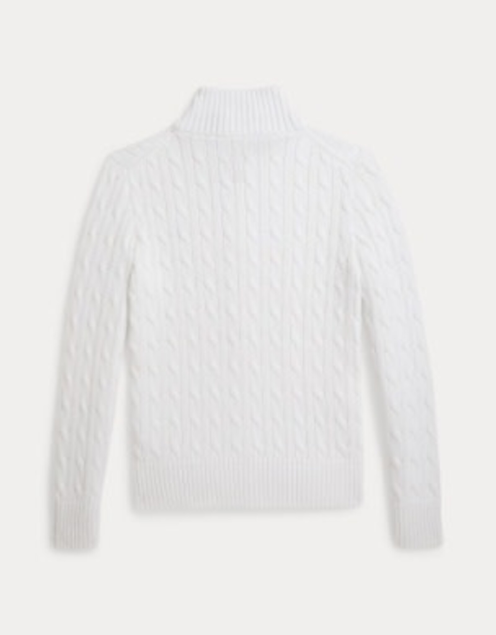 RALPH LAUREN RALPH LAUREN Pull kabel met rits offwhite