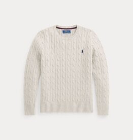RALPH LAUREN RALPH LAUREN Kabeltrui off white