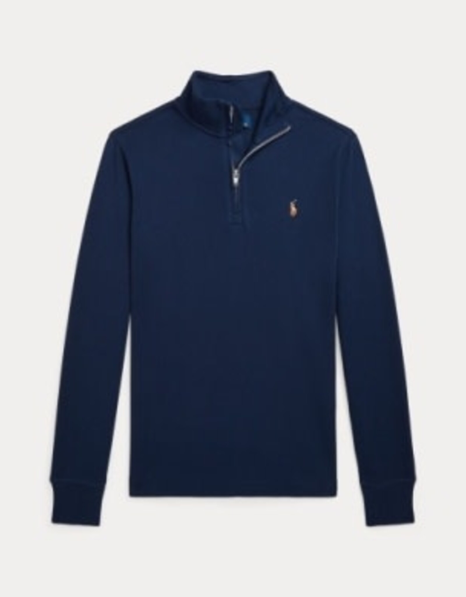 RALPH LAUREN RALPH LAUREN  Sweater interlock rits blauw
