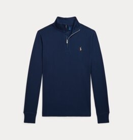 RALPH LAUREN RALPH LAUREN  Sweater interlock rits blauw