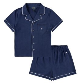 RALPH LAUREN RALPH LAUREN Pyjama navy short
