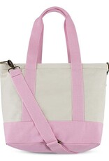 RALPH LAUREN RALPH LAUREN Tote bag wit/roze