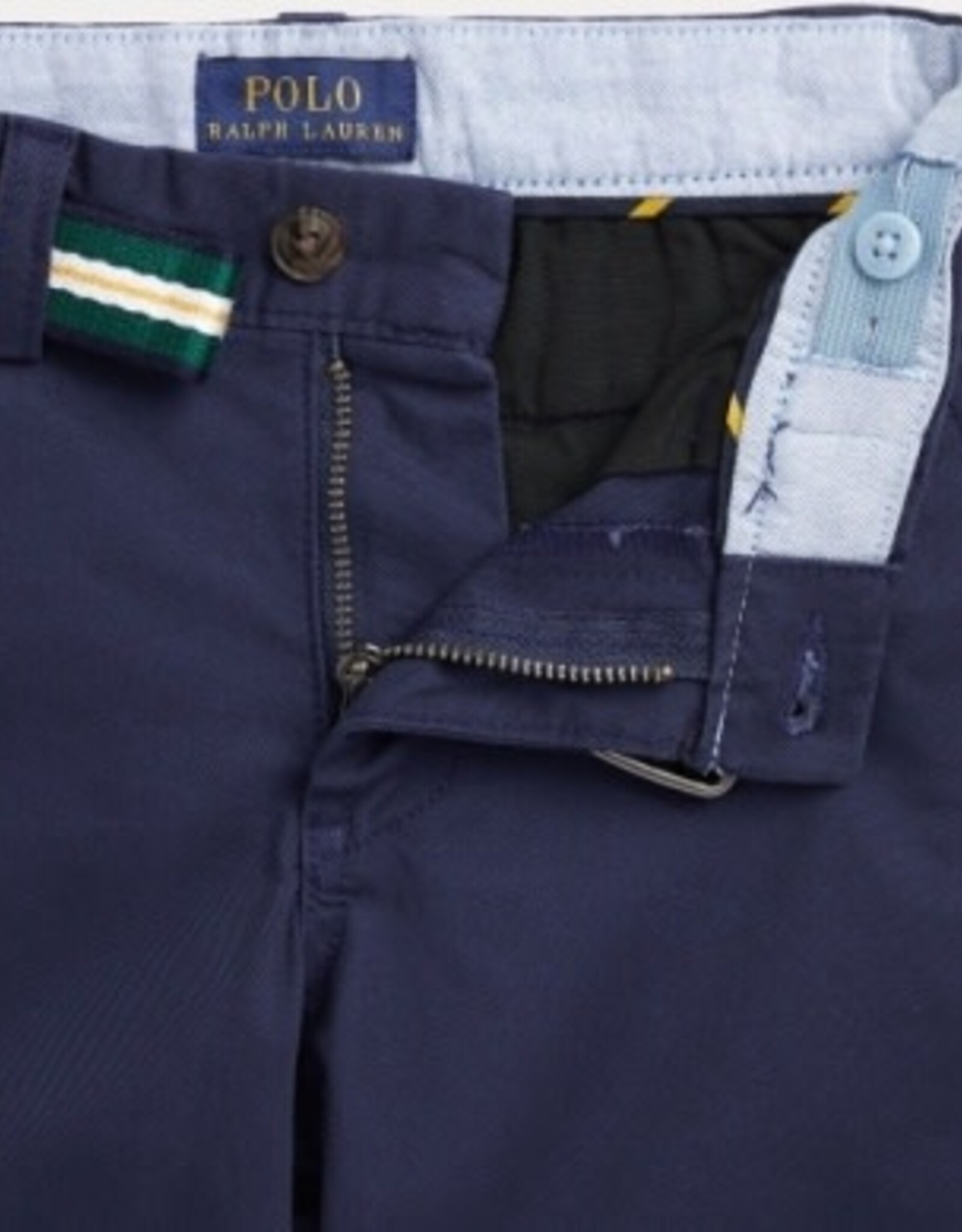 RALPH LAUREN RALPH LAUREN Bermuda met riem donkerblauw