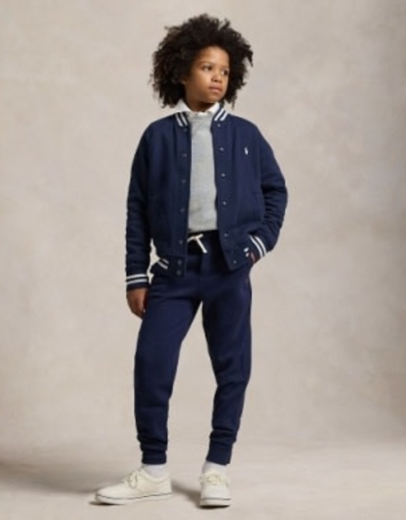 RALPH LAUREN RALPH LAUREN Bomberjacket fleece blauw