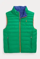 RALPH LAUREN RALPH LAUREN Bodywarmer groen/felblauw omkeerbaar