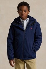 RALPH LAUREN RALPH LAUREN Jas met kap blauw
