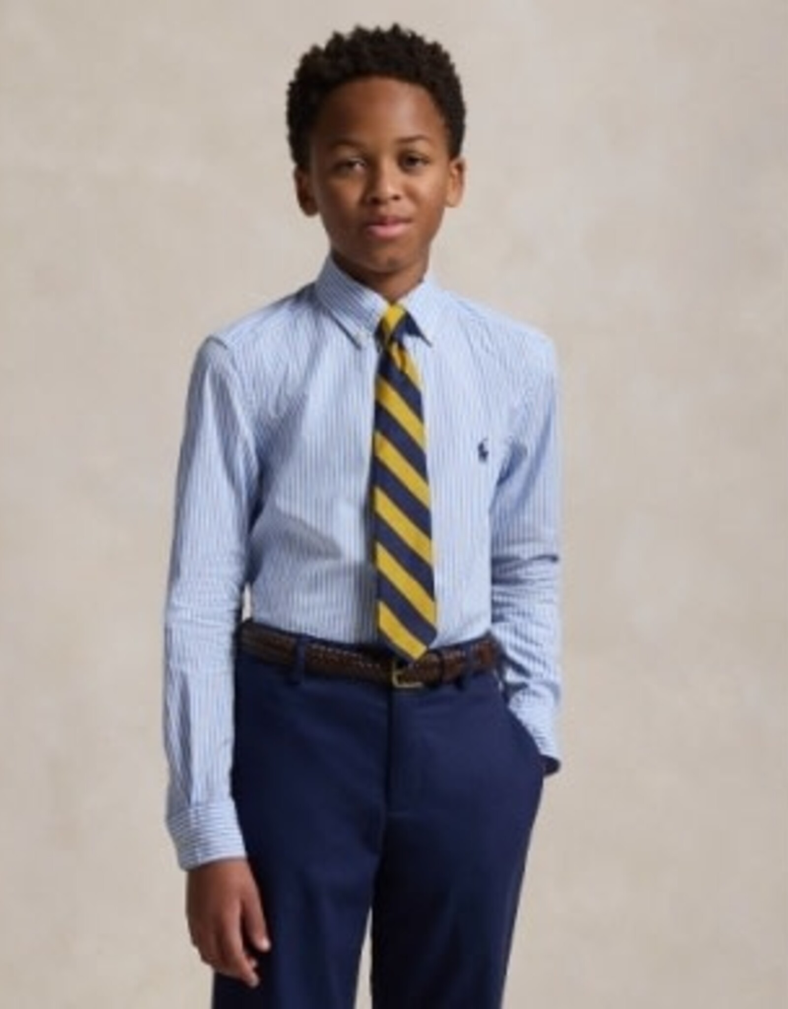 RALPH LAUREN RALPH LAUREN Hemd lichtblauw/wit gestreept