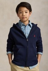 RALPH LAUREN RALPH LAUREN Sweater met rits en kap blauw